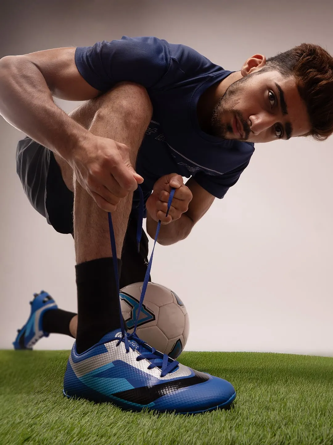 Bacca Bucci “Strike X” Firm ground Football Shoes | Lightweight Soccer Cleats with High-Traction Studs