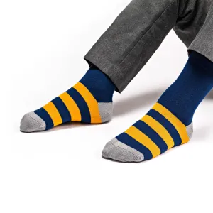 Bamboo Navy Sneaky Socks