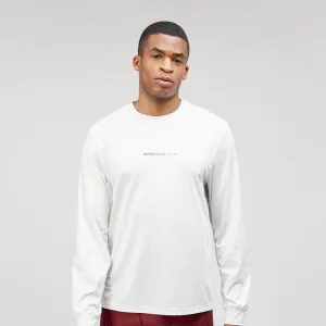 Bandit Running: NanoMesh Performance Long Sleeve - White (Unisex)