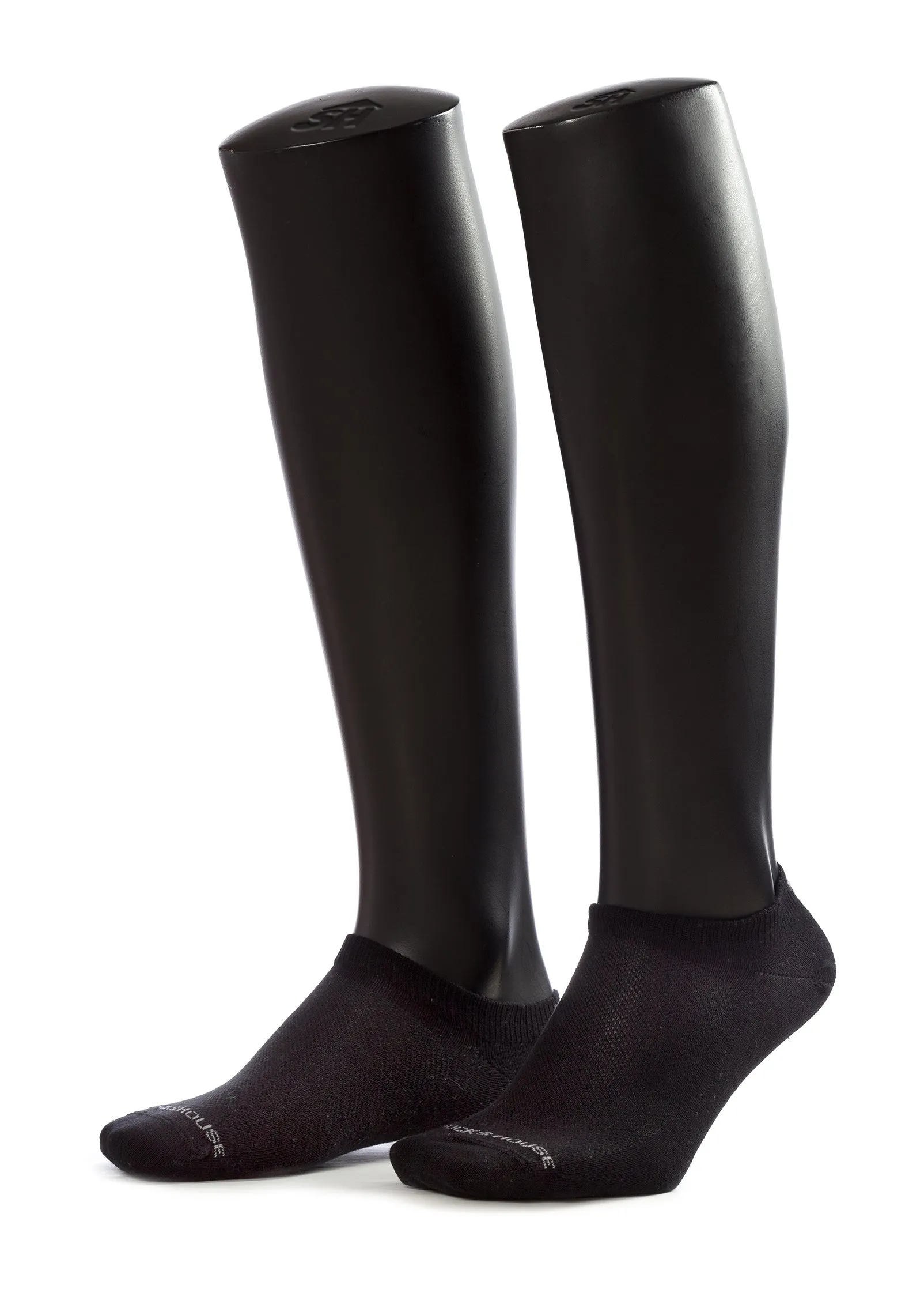 Basic Black Trainer Socks with 3 Pairs