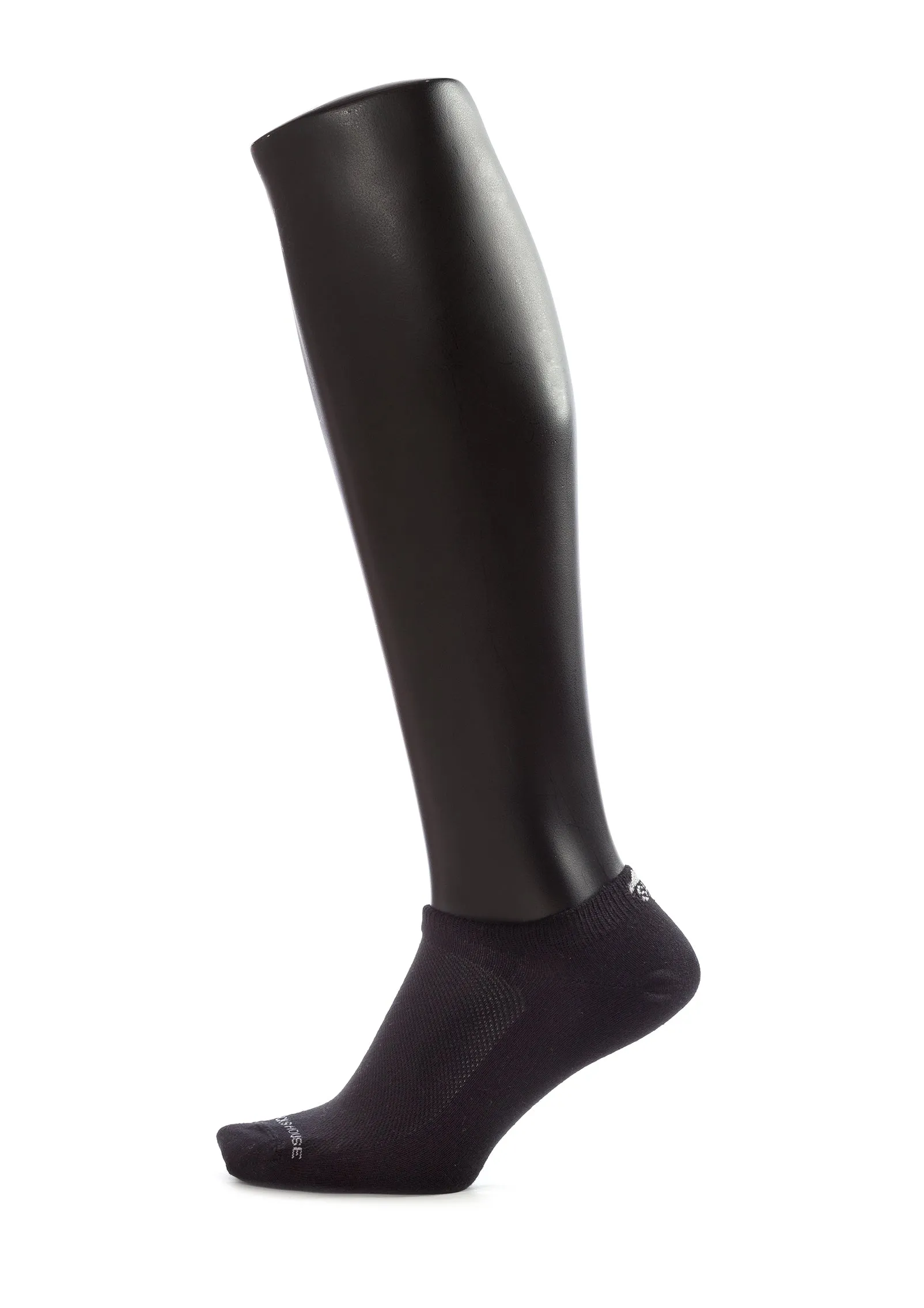 Basic Black Trainer Socks with 3 Pairs