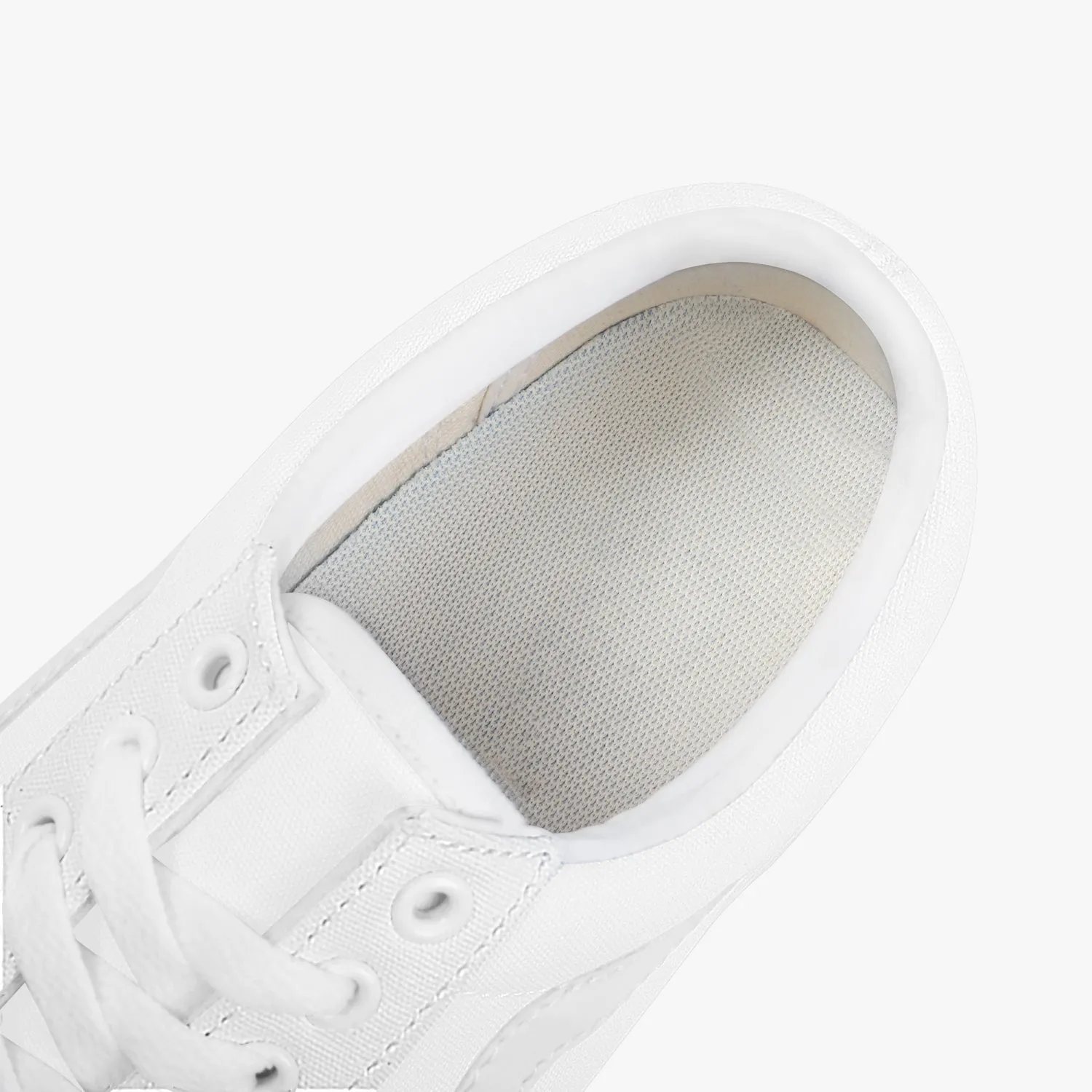 Batik Horror Low-Top Canvas Sneakers