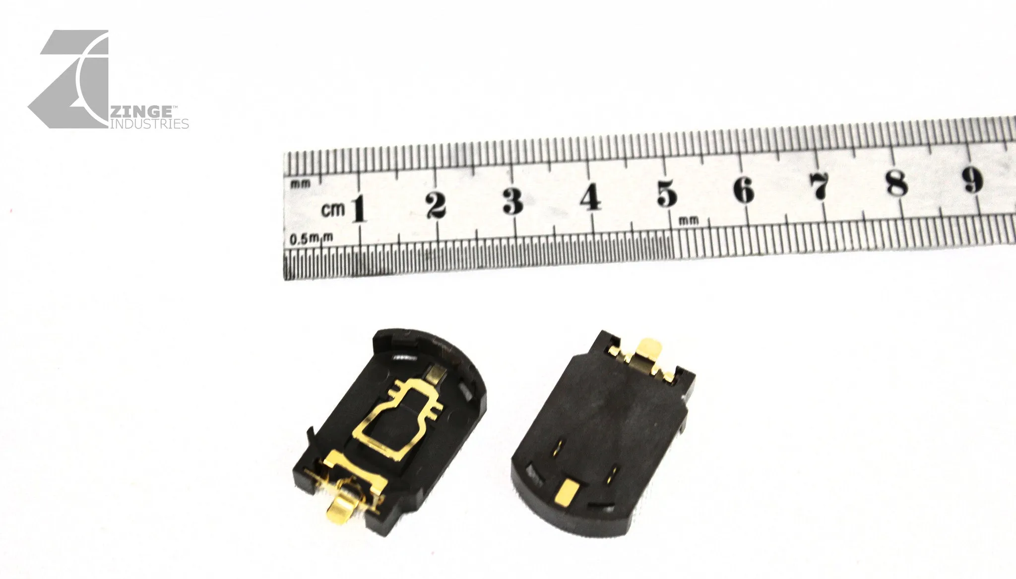 Battery Holder Large 25mm CR2032 Low Profile