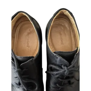 Belvedere Men 13  Studio Oxford Shoes Duke Black Leather Cap Toe Brazil Classic
