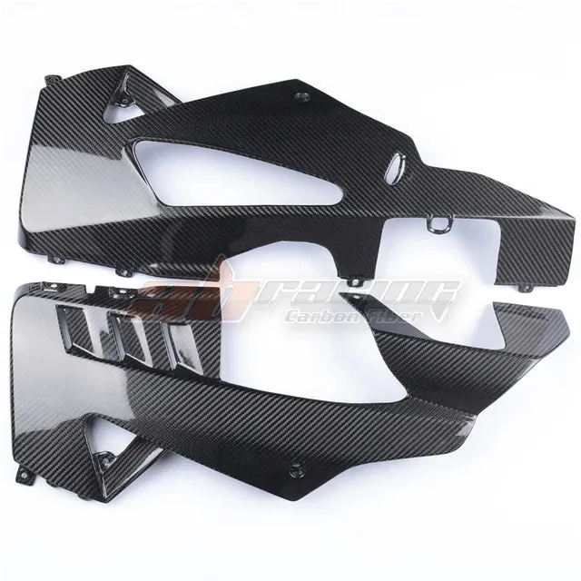 Big Plate Fairing On Both Sides For Aprilia Rsv4 2016-2020 Full Carbon Fiber 100%