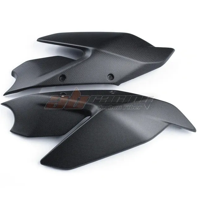 Big Plate Fairing On Both Sides For Ducati Streetfighter V2 2021 2022 Full Carbon Fiber 100%