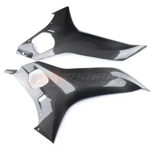 Big Plate Fairing On Both Sides For Yamaha R6 2017-2021 Full Carbon Fiber 100%