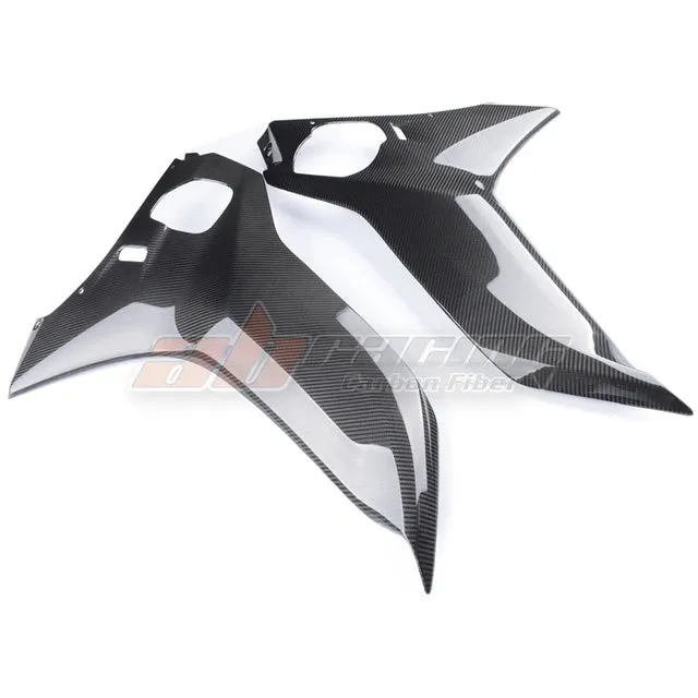 Big Plate Fairing On Both Sides For Yamaha R6 2017-2021 Full Carbon Fiber 100%