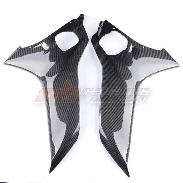 Big Plate Fairing On Both Sides For Yamaha R6 2017-2021 Full Carbon Fiber 100%
