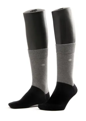 Black-Grey Classic Men Socks