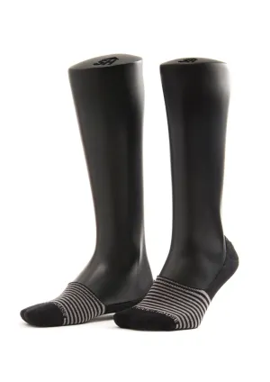 Black-Grey Design Men Invisible Socks
