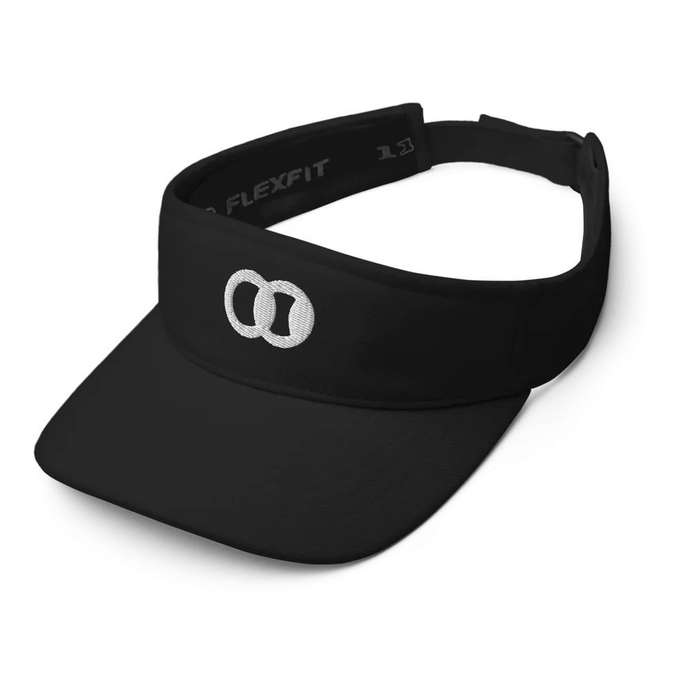 Black Logo Visor