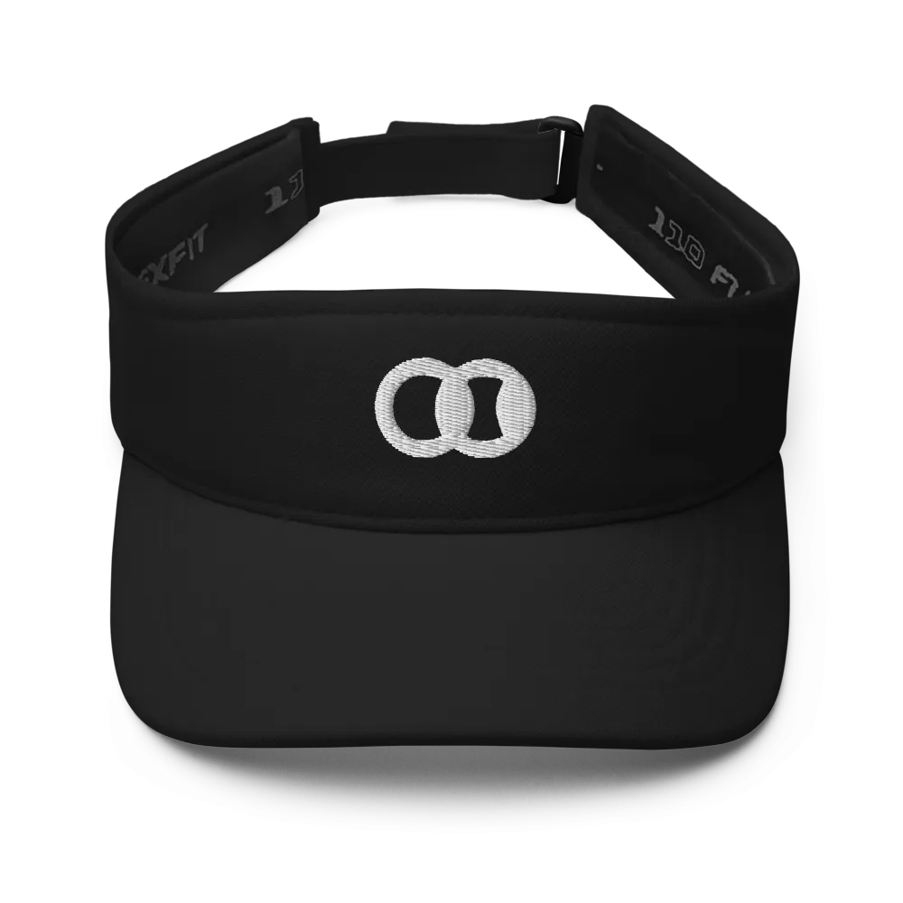 Black Logo Visor