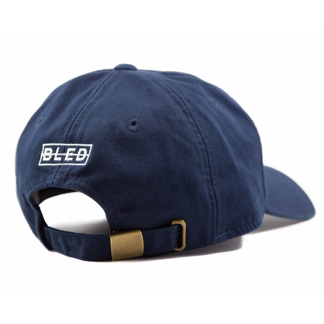 Bled Letter Patch Cap - Navy