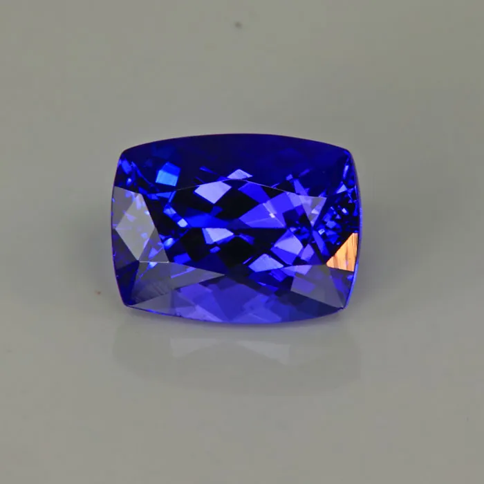 Blue Violet Antique Cushion Tanzanite Gemstone 1.95 Carats