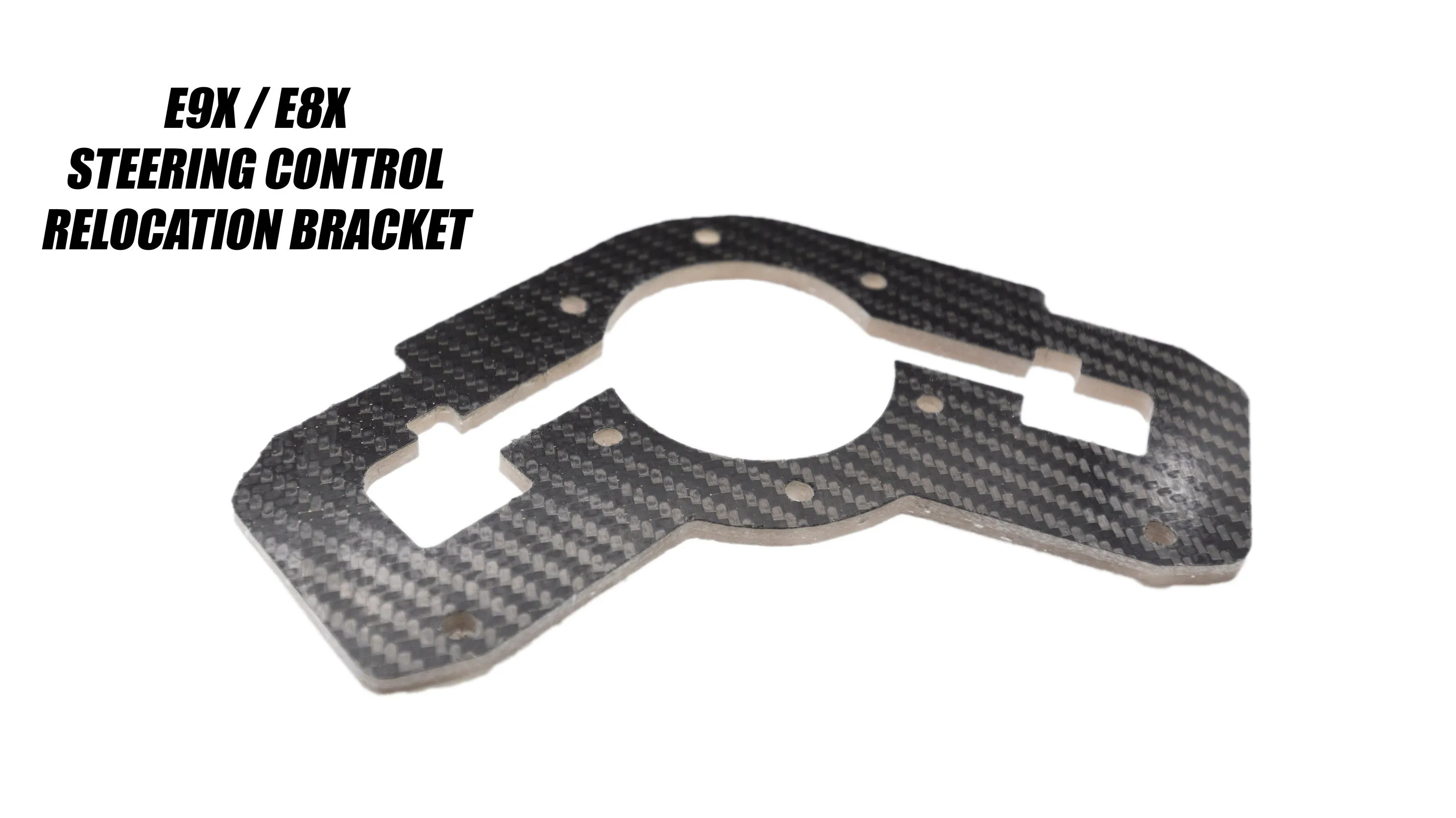 BMW E90 / E92 / E82 Carbon Steering Control Relocation Bracket