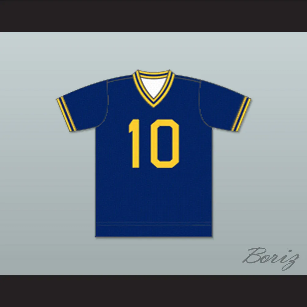 Boston Beacons Navy Blue Football Soccer Jersey