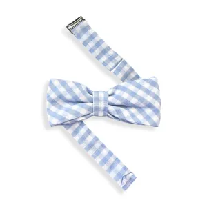 Bow Tie -- Blue Soft Check