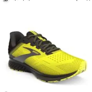 Brooks Anthem 5 Men’s Size 9.5 Yellow Black 1103781D749 Running Shoes Sneaker