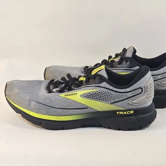 Brooks Trace 2 Mens Size 8 D Running Shoes Neon Athletic Sneakers 1103881D018