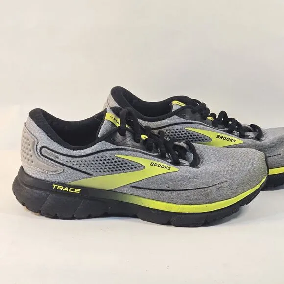 Brooks Trace 2 Mens Size 8 D Running Shoes Neon Athletic Sneakers 1103881D018