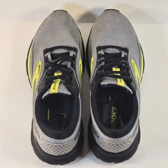 Brooks Trace 2 Mens Size 8 D Running Shoes Neon Athletic Sneakers 1103881D018