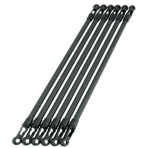Carbon Fiber Arms Twill 340.5mm Set of Six