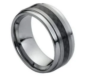 Carbon Fiber Inlay on Brushed Center