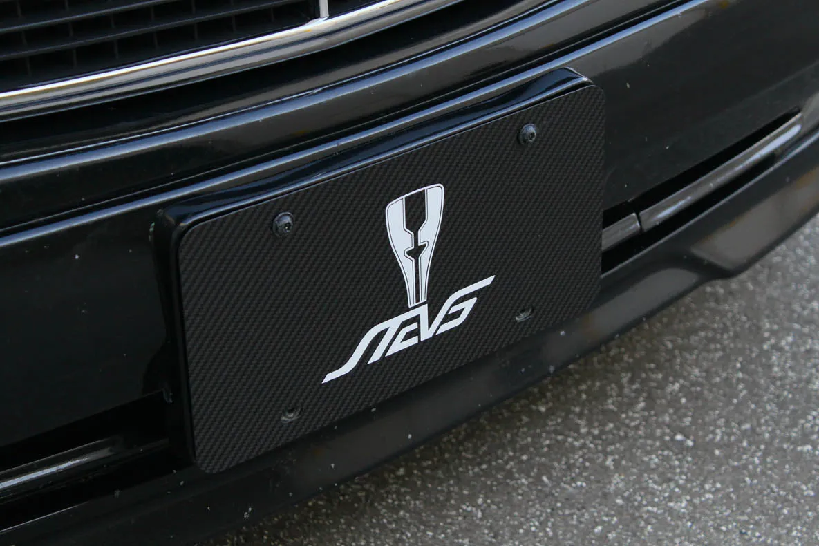 Carbon fiber - License plate blank