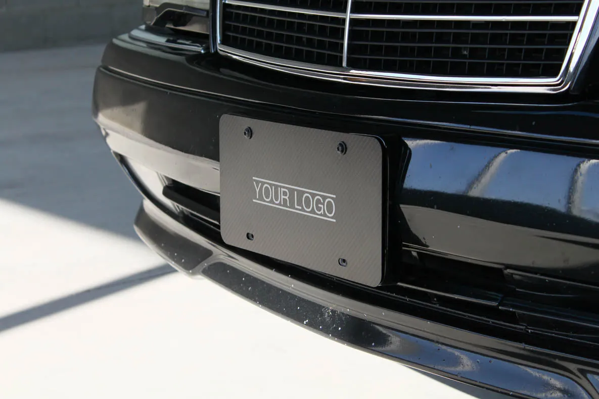 Carbon fiber - License plate blank