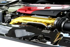 Carbon Fiber Radiator Cooler Plate Kit for 2017  Honda Civic Type R FK8