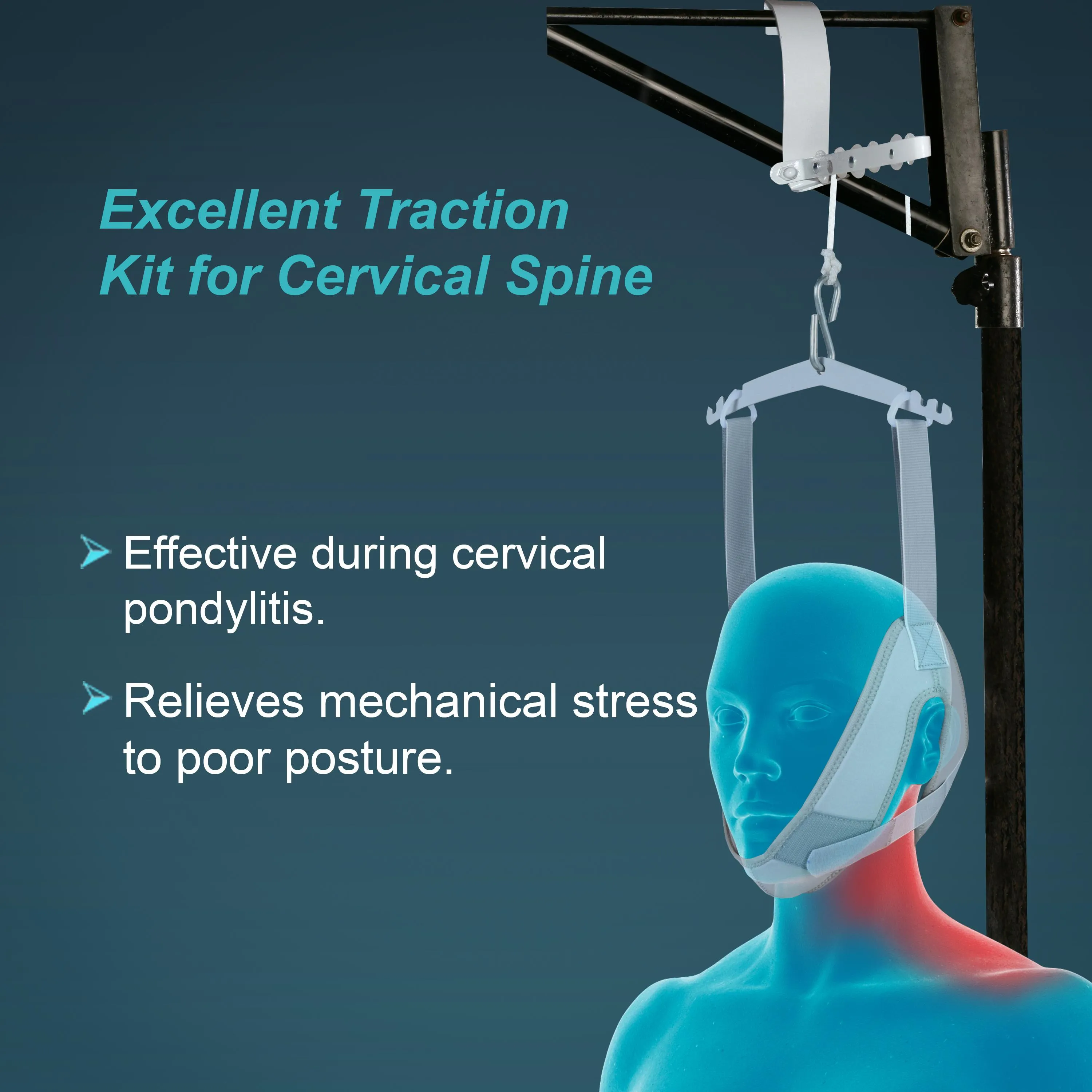 Cervical Traction Kit (Sitting) With Weight Bag