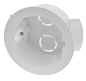 Click WA108P Round Ceiling 34mm Deep Dry Lining Box