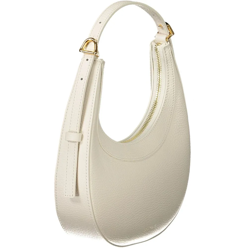 Coccinelle White Leather Handbag