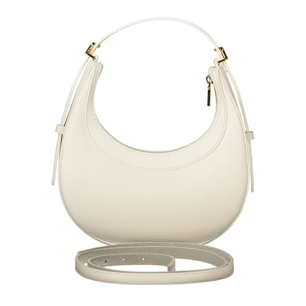 Coccinelle White Leather Handbag