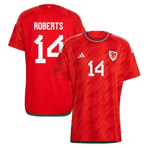 Connor Roberts Wales 14 Fifa World Cup Jersey