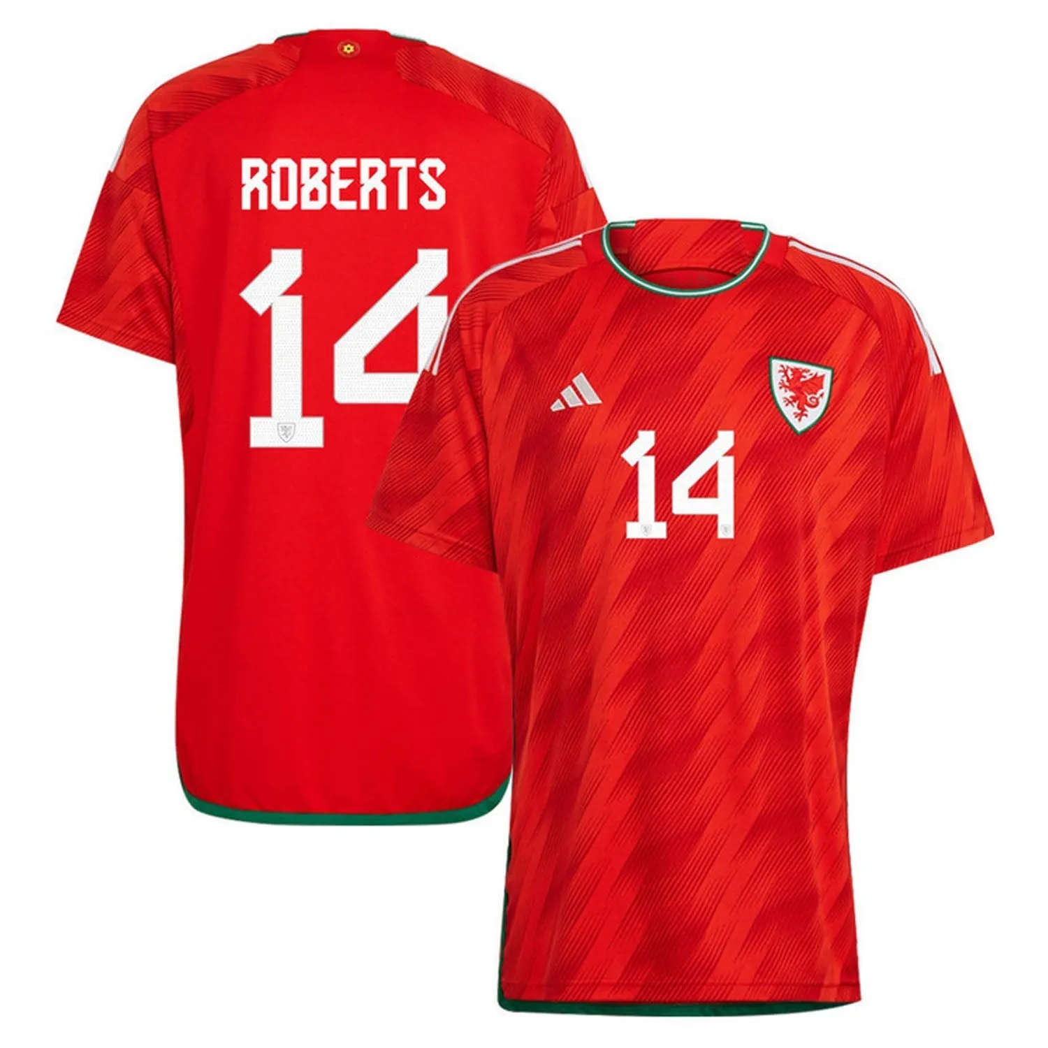 Connor Roberts Wales 14 Fifa World Cup Jersey