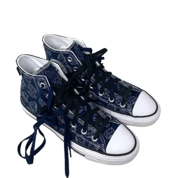 Converse CONS Chuck Taylor Pro Casual Men's Sneakers High Top Shoes Navy A03222C