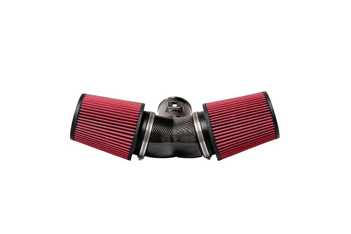Corsa Black Carbon Fiber Air Intake | 2020-24 Corvette C8 6.2L V8 (Non-Z06)