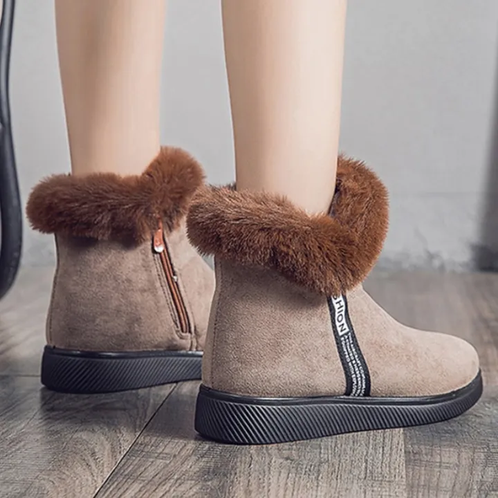 Cozy ladies shoes with inner lining