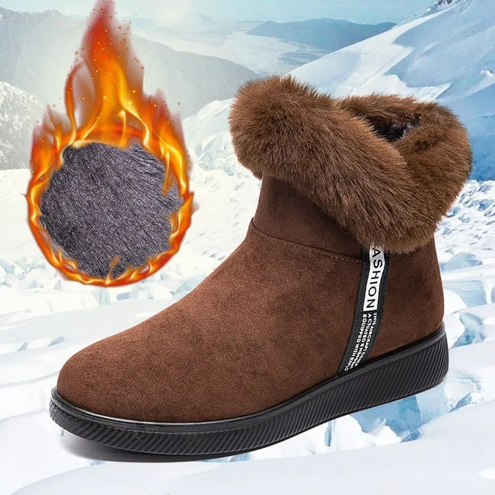 Cozy ladies shoes with inner lining