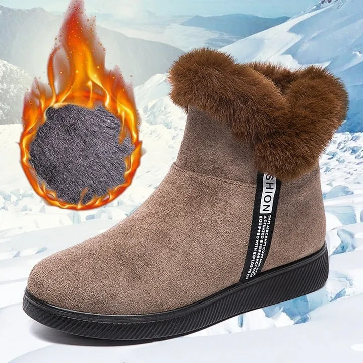 Cozy ladies shoes with inner lining