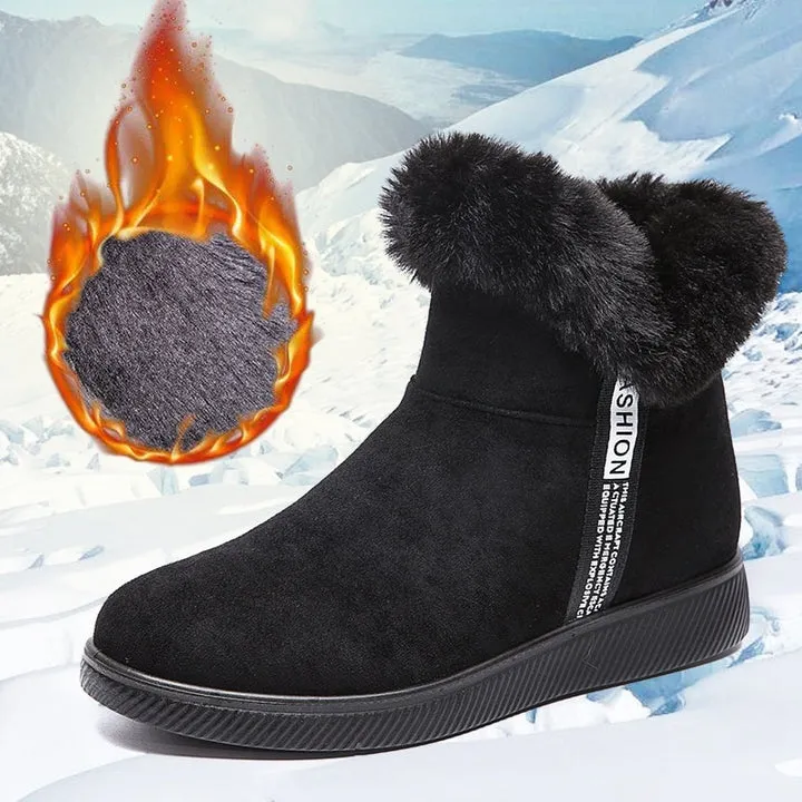 Cozy ladies shoes with inner lining