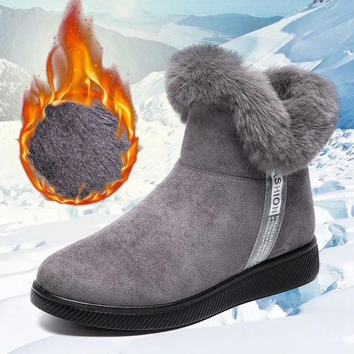 Cozy ladies shoes with inner lining