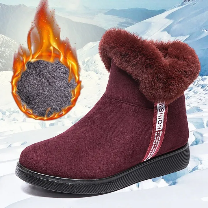 Cozy ladies shoes with inner lining