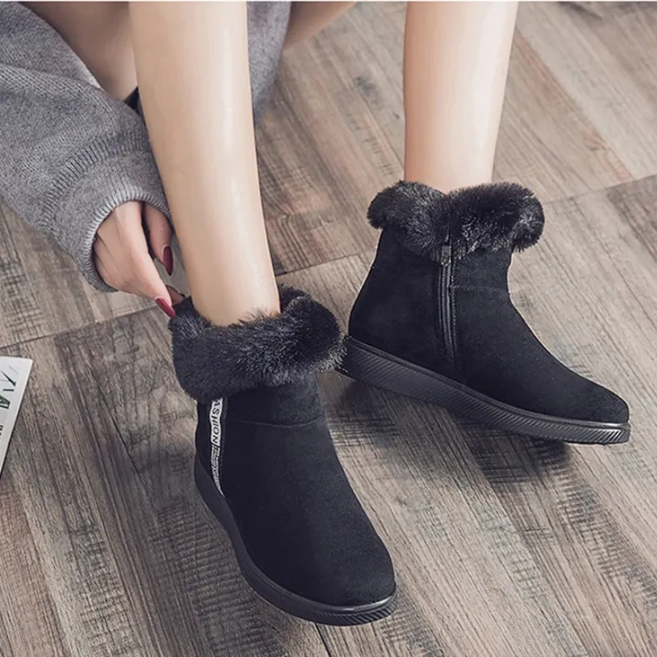 Cozy ladies shoes with inner lining