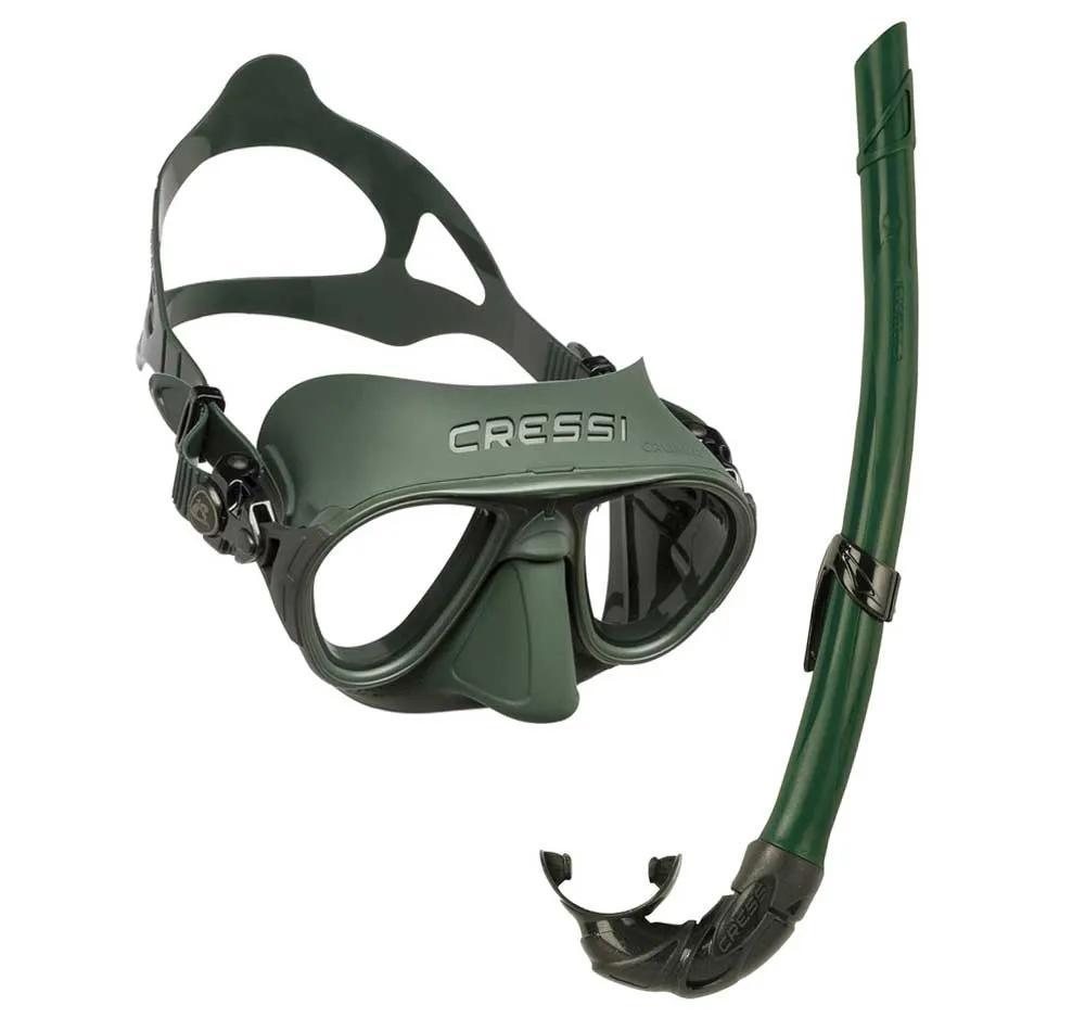 Cressi Calibro Mask & Corsica Snorkel Set