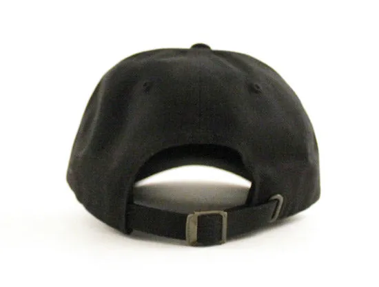 Crow Unconstructed Baseball Adjustable Dad Hat (Black)
