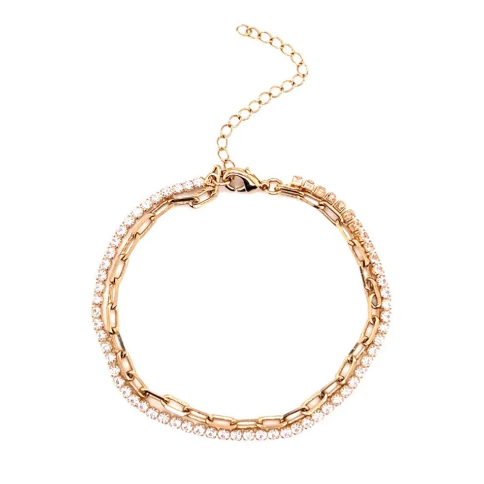 Daisy Double Wrap Bracelet