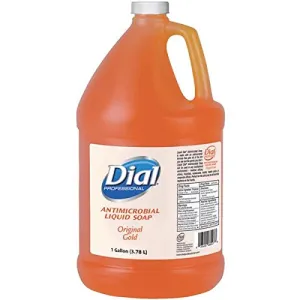 Dial Antimicrobial Liquid Hand Soap Original Gold (Case of 4)